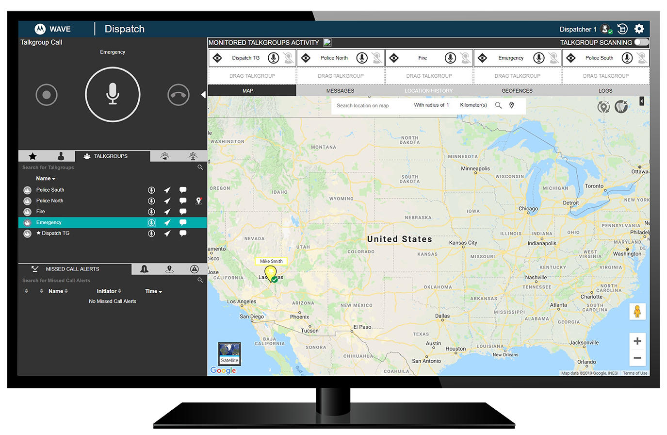 motorola solutions wave PTX dispatch